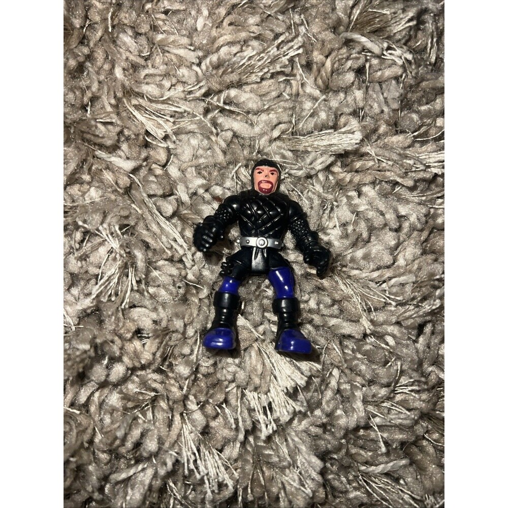 Imaginext Vintage 2001 Action Figure KNIGHT Soldier Purple And Black
